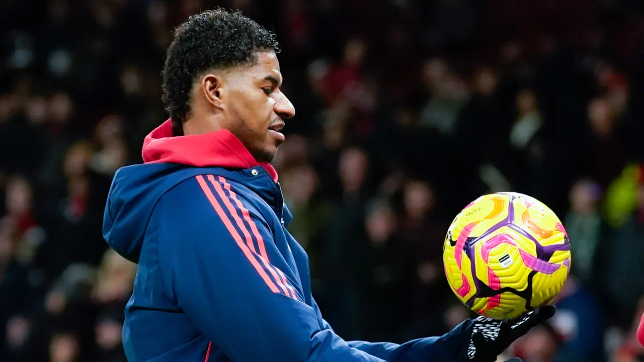 Foto: Penampakan Marcus Rashford saat Manchester United Dipecundangi Newcastle United