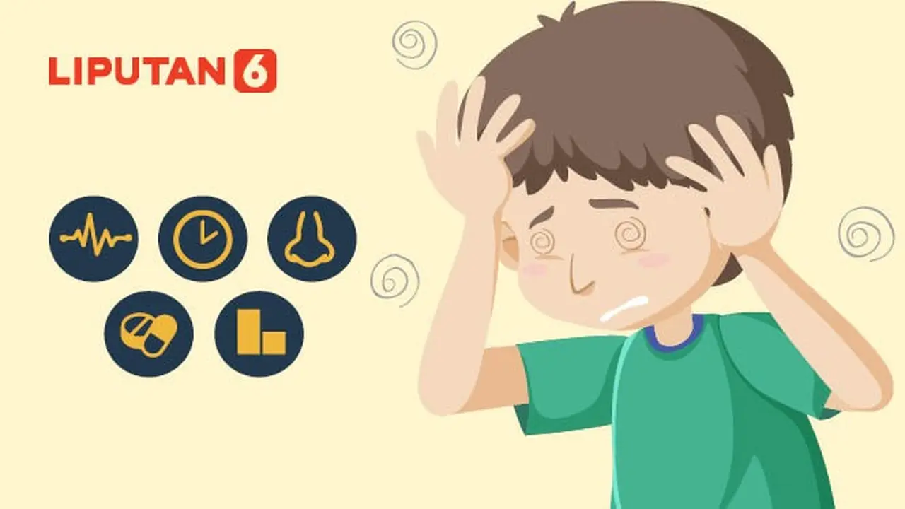 Banner Infografis 5 Gejala Sakit Kepala Akibat Covid-19. (Liputan6.com/Abdillah)
