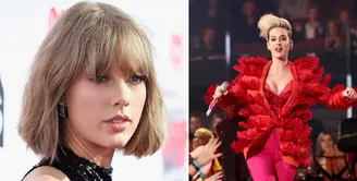 Tiga tahun sudah Taylor Swift merilis lagunya yang berjudul “Bad Blood”, dan Katy Perry masih terus mendapat banyak pertanyaan hingga kini soal lagu tersebut dan permusuhan mereka sampai saat ini. (AFP/Bintang.com)
