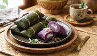 Resep Nagasari Ubi Ungu, Lembut, Legit, dan Manisnya Pas