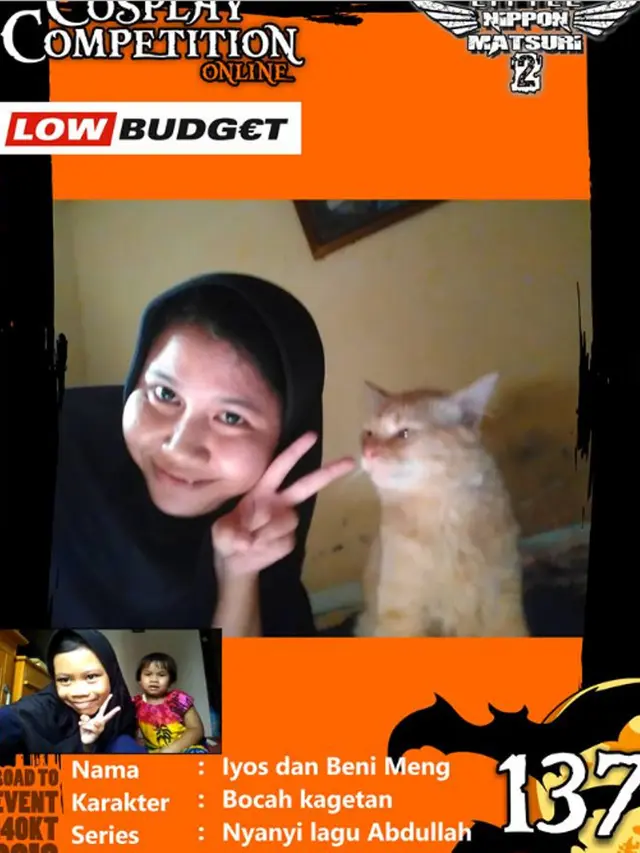 7 Cosplay Absurd Orang Indonesia, Low Budget tapi Mirip Banget