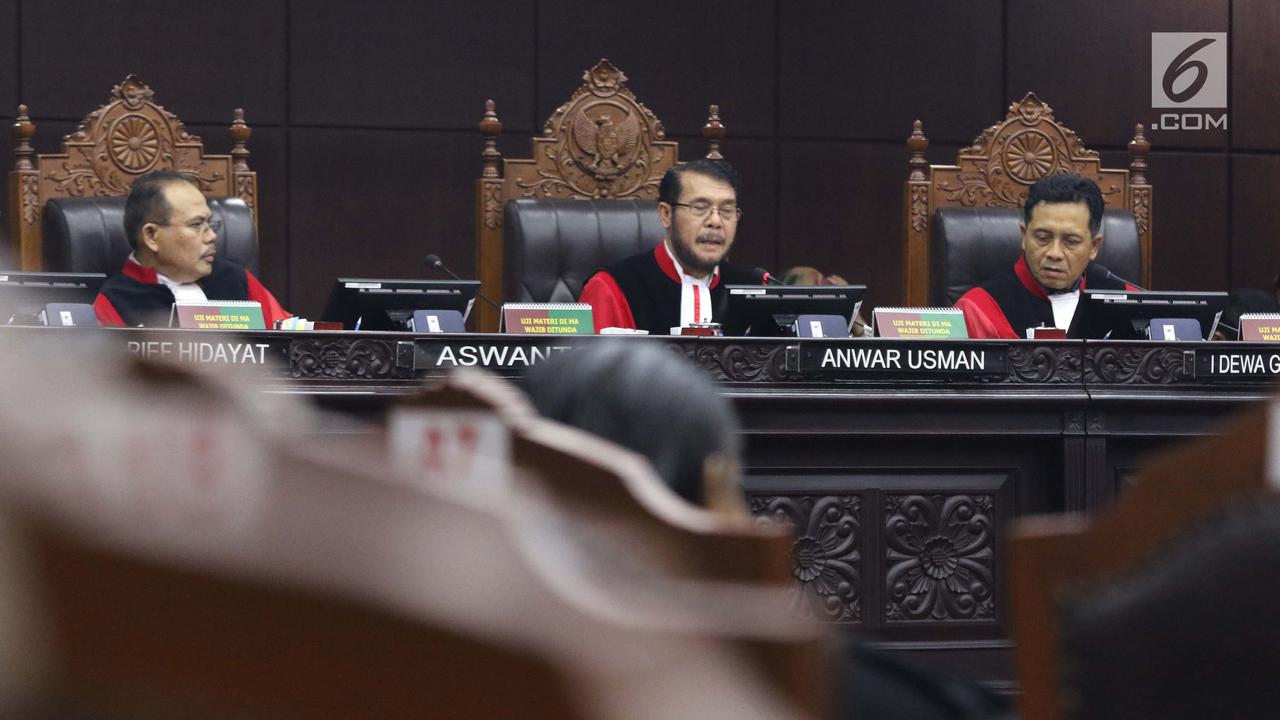 MK Tolak Gugatan Permohonan Pengujian UU tentang ASN, SPN, Pendidikan Profesi dan Gelar Profesi