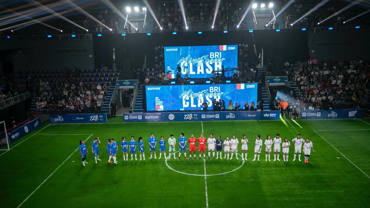 Kolaborasi dengan Kuy Media Group, BRI Sukses Hadirkan BRI Mini Soccer Media Clash Jelang HUT ke-129