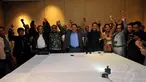 Tujuh organisasi pengacara dan Koalisi LSM menolak RUU Advokat yang sedang dibahas DPR, Jakarta, Kamis (10/9/14). (Liputan6.com/Johan Tallo)