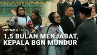 1,5 Bulan Menjabat, Kepala BGN Mundur
