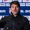 Pelatih Timnas AS, Mauricio Pochettino, berbicara dengan media selama konferensi pers pada 5 Desember 2025 di Washington, DC. (Jamie Sabau/Getty Images via AFP)