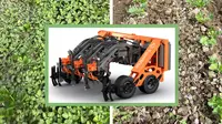 FarmWise yang didirikan oleh alumnus MIT menggunakan robot otonom berukuran besar yang menyerupai traktor untuk melestarikan tanaman sambil memotong gulma, sehingga tidak memerlukan herbisida. Kredit: FarmWise
