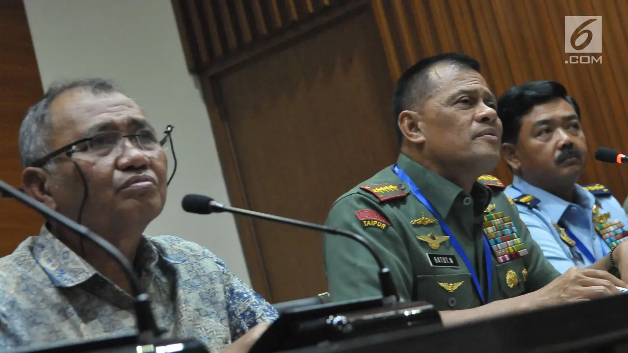 Panglima TNI Umumkan Tersangka Korupsi Heli AW 101