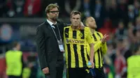 Kevin Grosskreutz memilih Jurgen Klopp sebagai pelatih favorit selama kariernya di Borussia Dortmund. (AFP/Patrik Stollarz)