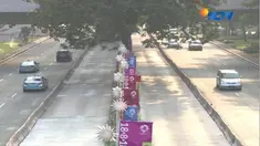 H-4 jelang Lebaran 2018, jalanan protokol Ibu Kota terpantau lengang seperti di Simpang Susun Semanggi dan Jalan Jenderal Sudirman.