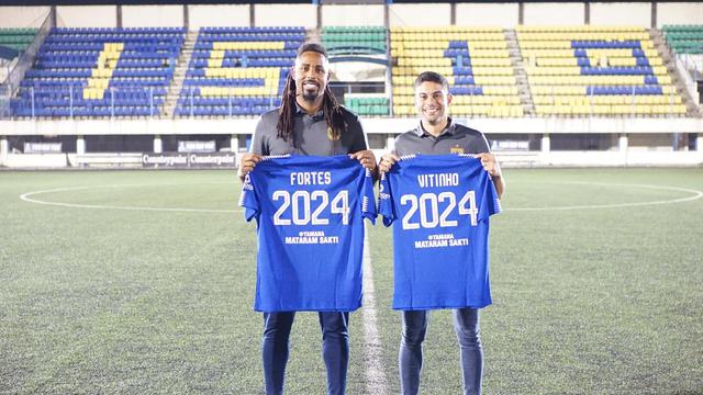 FOTO Carlos Fortes dan Vitinho - PSIS Semarang