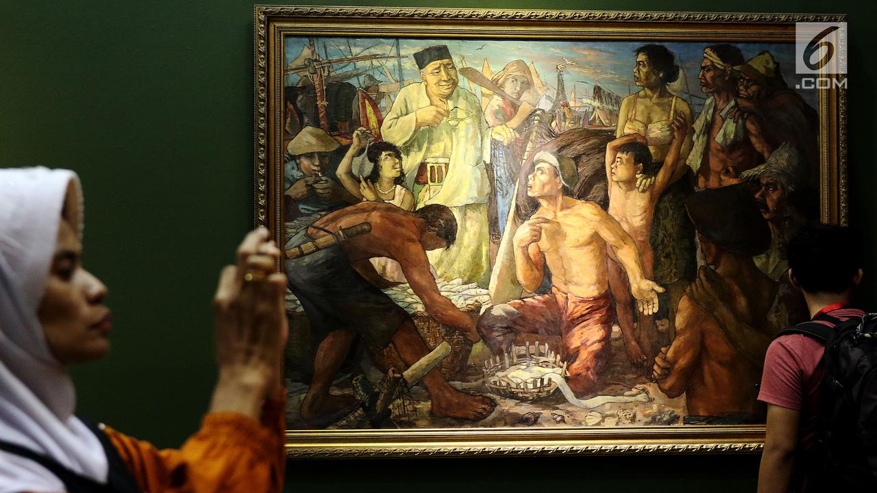 Lukisan Koleksi Istana Kepresidenan Siap Dipamerkan untuk Umum