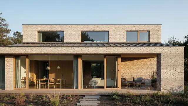 Desain Rumah Minimalis Skandinavia dengan Pencahayaan Alami/Gemini AI
