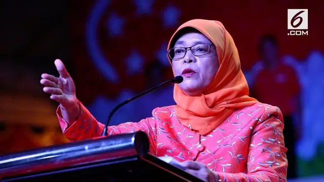 Halimah Yacob, Presiden perempuan pertama Singapura pernah berjualan nasi padang di Singapura