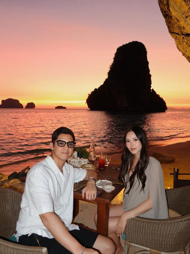 6 Momen romantis babymoon Alyssa Daguise dan Al Ghazali di Thailand