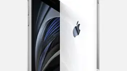 Wujud iPhone SE (2020). iPhone SE generasi kedua ini dilengkapi dengan prosesor bionik A13 buatan perusahaan yang bermarkas di Cupertino, Amerika Serikat (AS) tersebut. (Apple via AP)