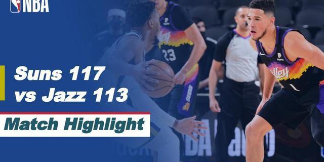 VIDEO: Highlights Laga Seru NBA Hari Ini, Phoenix Suns Taklukkan Utah Jazz 117-113