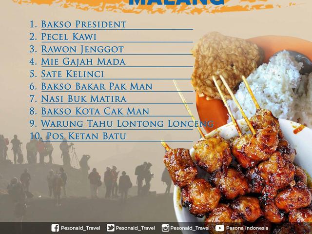 Kuliner Ikonik Malang Raya Siap Sambut Pemudik Lifestyle