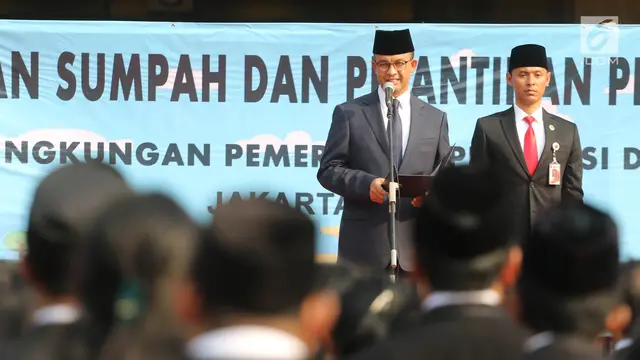 Anies Baswedan Lantik 916 Pejabat Fungsional Pemprov DKI