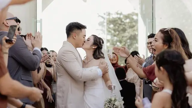 Pernikahan Gritte Agatha - Arif Hidayat (Instagram/gritteagatha)