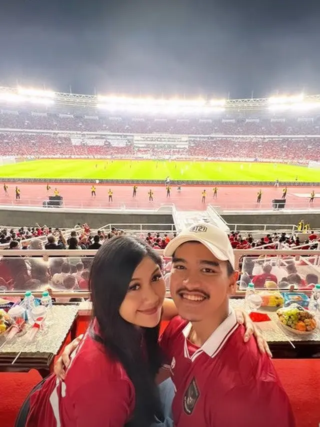 Artis Nonton Langsung Pertandingan Indonesia VS Argentina di GBK, Ada Kaesang sampai Rafatar
