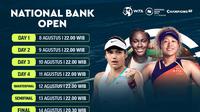 Link Live Streaming WTA 1000 : National Bank Open di Vidio Pekan Ini, 8-14 Agustus 2022. (Sumber : dok. vidio.com)