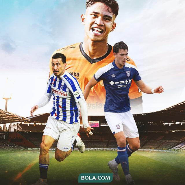 Ilustrasi - Pemain Timnas yang status Klub Belum Jelas: Thom Haye, Marselino Ferdinan, Elkan Baggott