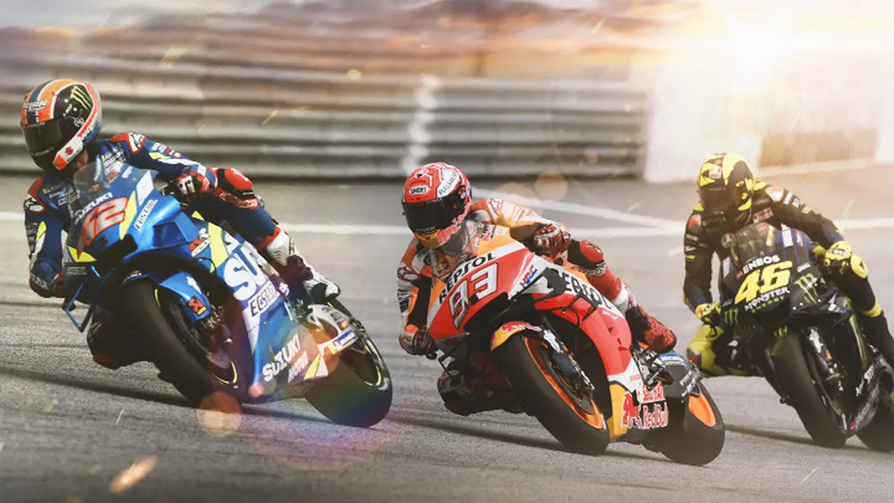 MotoGP - Alex Rins, Marc Marquez, Valentino Rossi