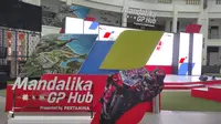 Susana Mandalika GP Hub yang digelar hingga 20 Maret 2022 mendatang di Epicentrum Walk Mall. (Liputan6.com/Dzaky Nurcahyo)