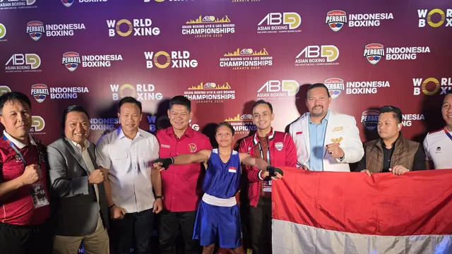 Petinju Indonesia Anggie Intania Chalik juara di Asian Boxing U19 dan U23 Championships 2026