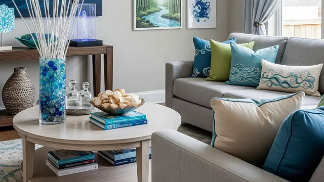 Dekorasi Ruang Tamu dengan Elemen Air