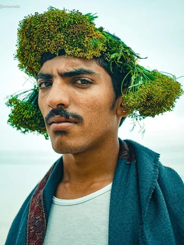 Pria Bunga Arab Saudi