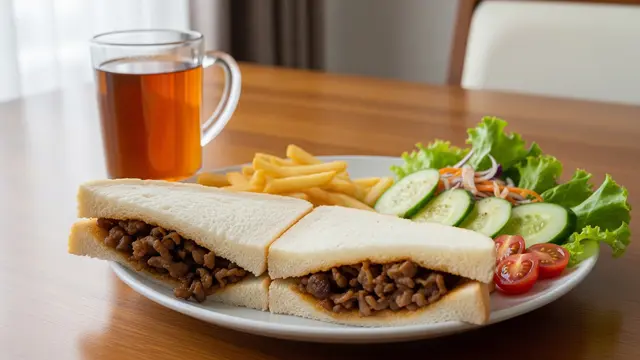 Cara Buat Roti Tawar Isi Daging Sapi Tumis yang Mengenyangkan