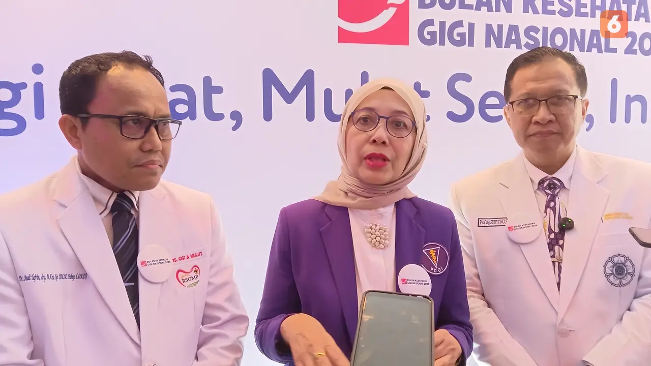 Konferensi Pers Peresmian Bulan Kesehatan Gigi Nasional 2026 di Jakarta (17/9)