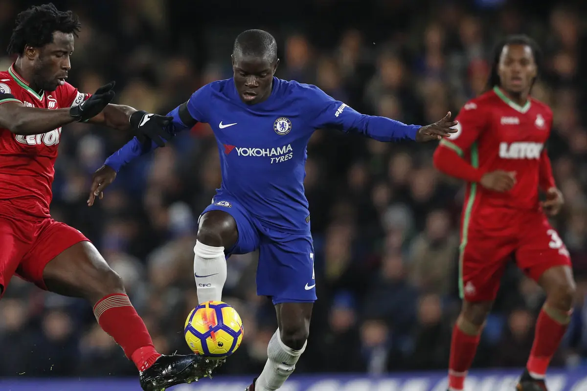 FOTO: Antonio Rudiger Antar Chelsea Kalahkan Swansea