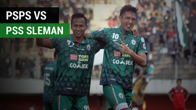VIDEO: Highlights Liga 2 2017, PSPS Riau Vs PSS Sleman 1-1