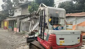 80 Bangunan di Depok Dibongkar, Ini Pemicunya