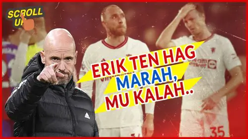 VIDEO: Erik ten Hag Geram, Manchester United Telan Kekalahan Kontra Crystal Palace