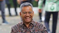 Suahasil Nazara. Sejak 25 Oktober 2019, Suahasil Nazara menjabat sebagai Wakil Menteri Keuangan Indonesia pada Kabinet Indonesia Maju pemerintahan Presiden Joko Widodo dan Wakil Presiden Ma'ruf Amin. Sebelumnya ia menjabat Kepala Badan Kebijakan Fiskal Kementerian Keuangan Indonesia sejak tahun 2016. (Liputan6.com/Angga Yuniar)