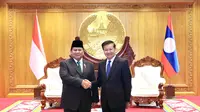 Prabowo Temui Presiden dan Perdana Menteri Laos, Bahas Penguatan Kerja Sama Bilateral