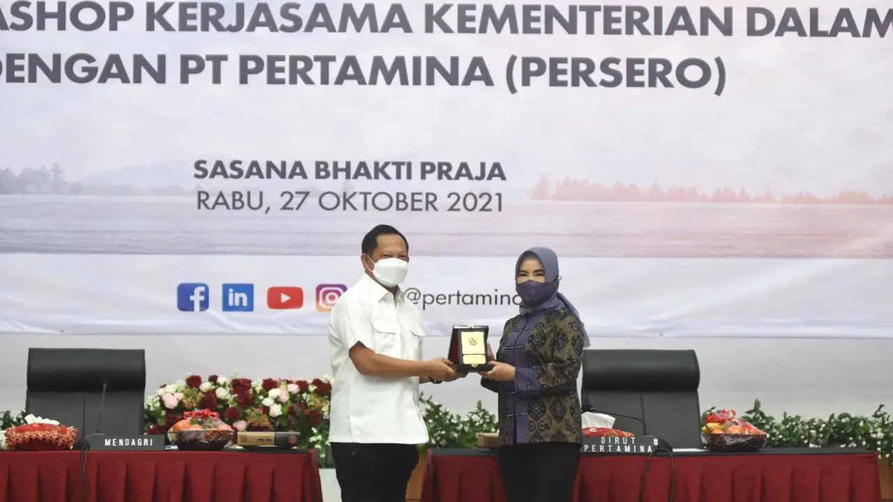 Go Collaborative, Pertamina Bersama Kemendagri Lakukan Percepatan Pertashop