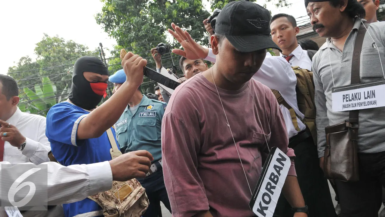 Reka Ulang Pembunuhan Aktivis Jopi Peranginangin
