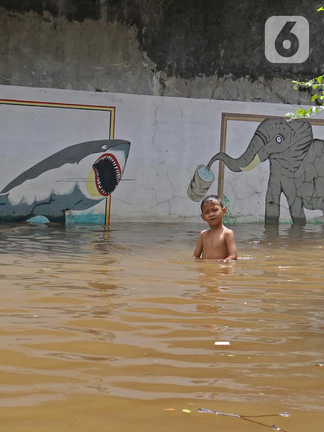 Banjir Masih Rendam Pela Mampang Pulo
