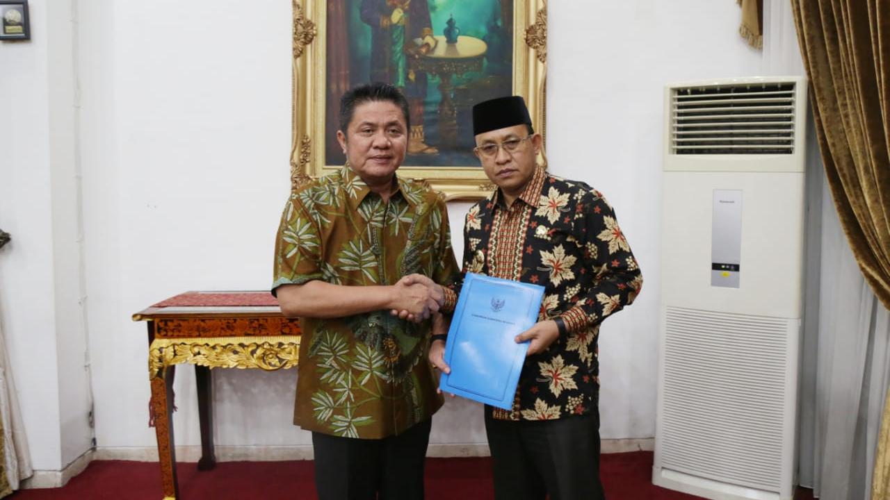 Gubernur Sumsel Resmi Tunjuk Pengganti Sementara Bupati Muara Enim