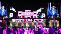 Totalitas Rhoma Irama Kolaborasi Bareng JKT48 di HUT 31 Indosiar, Kabarnya Sampai Menginap di Studio