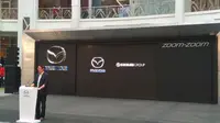 Mazda menjalni kerja sama dengan NexDrive untuk manjakan konsumen. (Bola.com/Andhika Putra)