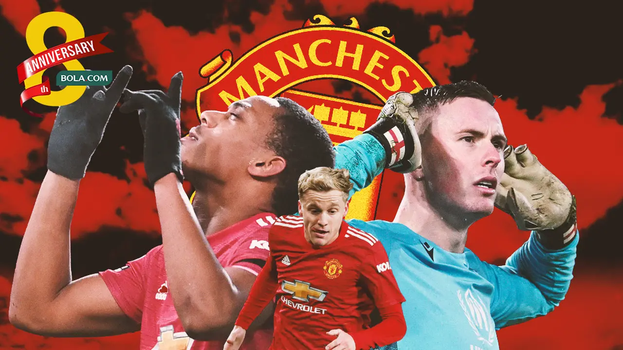 Manchester United - Donny van de Beek, Anthony Martial, dan Dean Henderson
