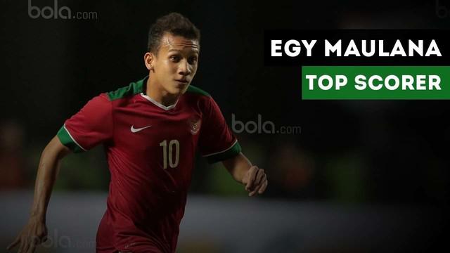 Pemain Timnas Indonesia U-19, Egy Maulana Vikri berhasil menjadi top scorer untuk Indonesia pada ajang Piala AFF U-18.