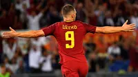 3. Edin Dzeko (AS Roma) - 6 Gol. (AFP/Alberto Pizzoli)