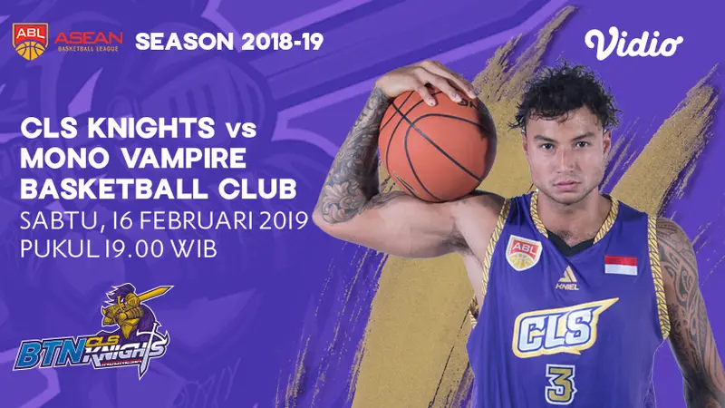 Live Streaming ABL: CLS Knights vs Momo Vampire